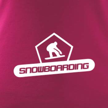 Snowboarding nápis logo