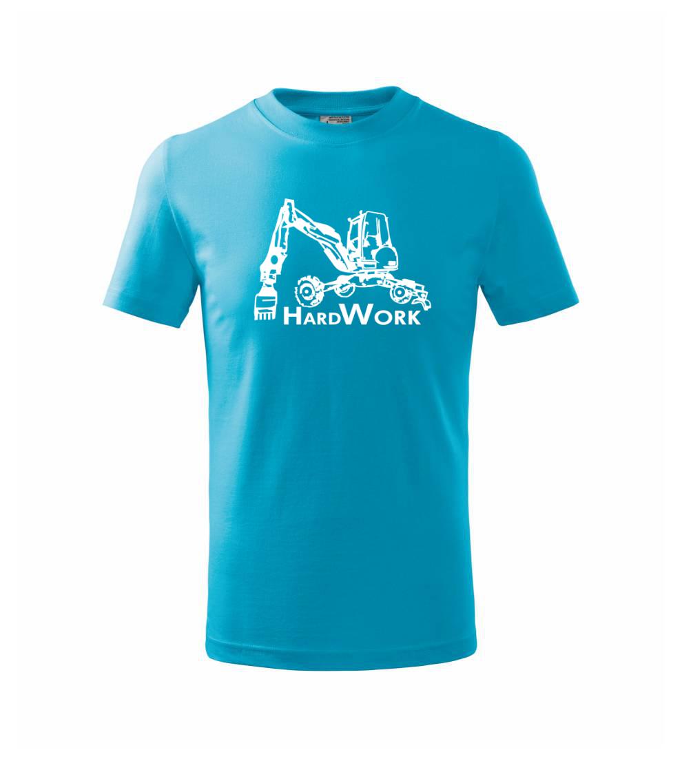 Hard Work kráčajúce rýpadlo