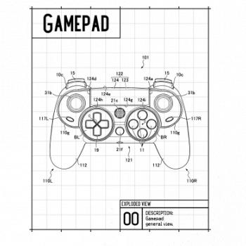 Nákres Gamepad moderný