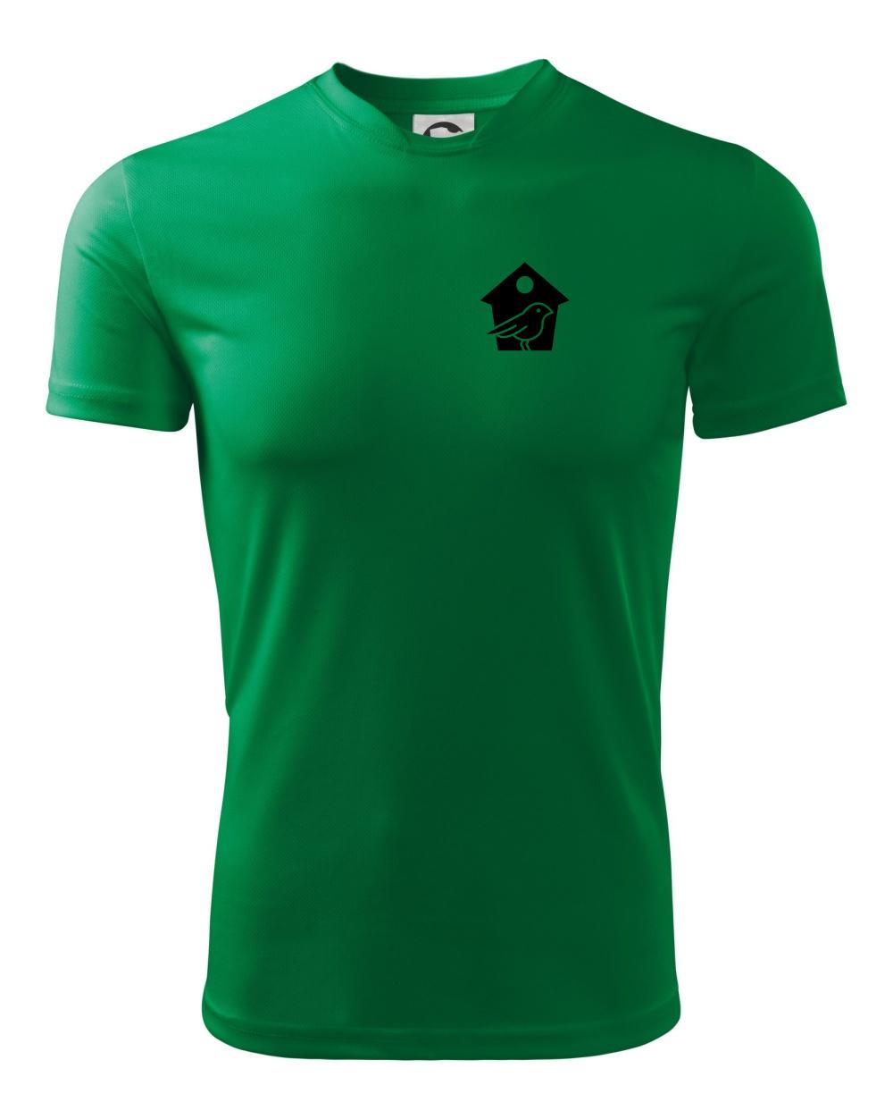 Tričká na chalupu - Vtáčia búdka - Detské tričko športové