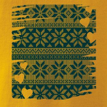 Vianočný vzor v rámčeku