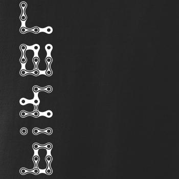 Biker nápis na výšku reťaz