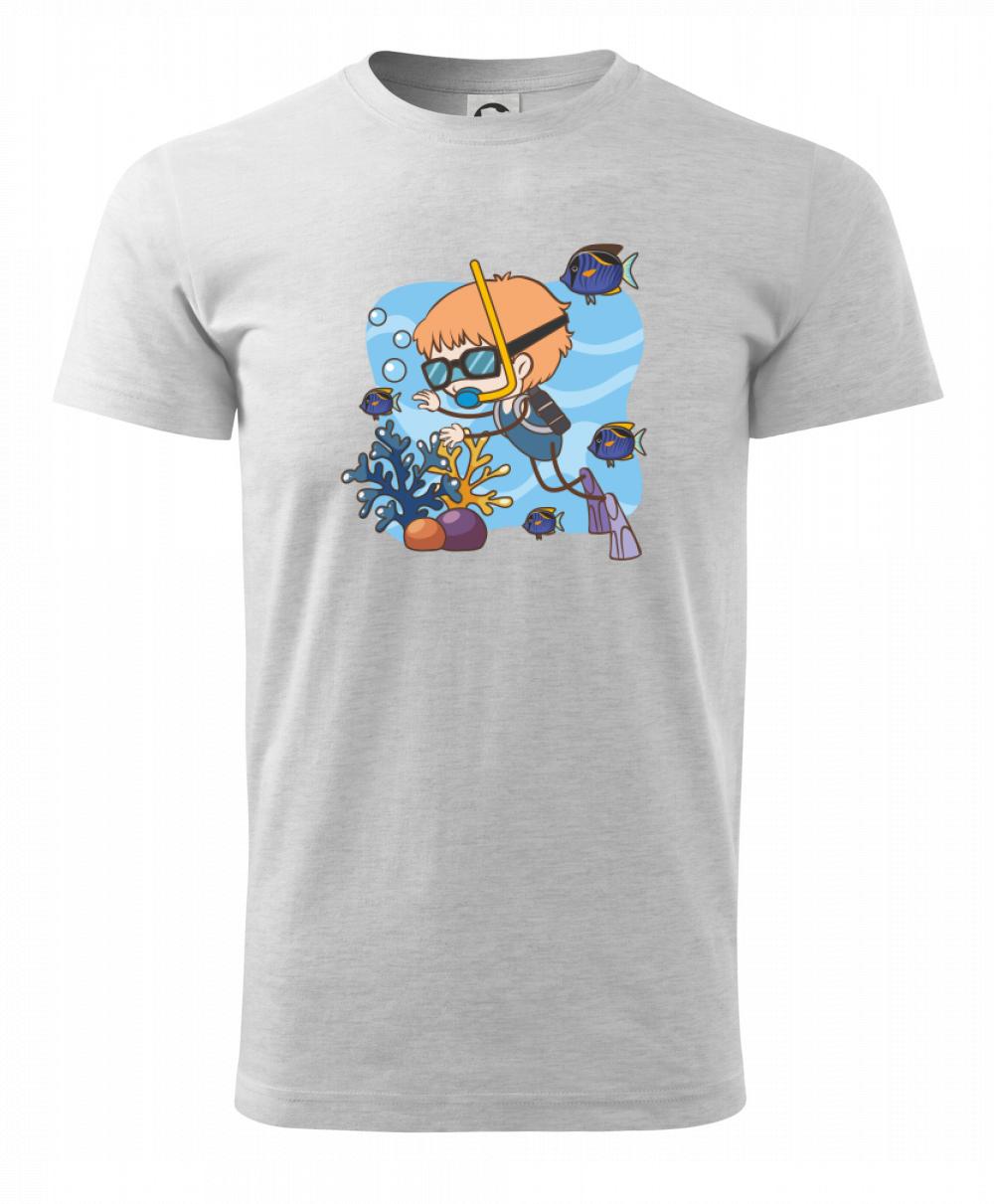 Potápač chlapec Potápač chlapec