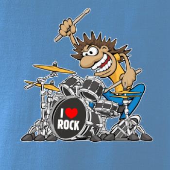 I love rock bubeník