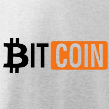 Bitcoin nápis Bitcoin nápis