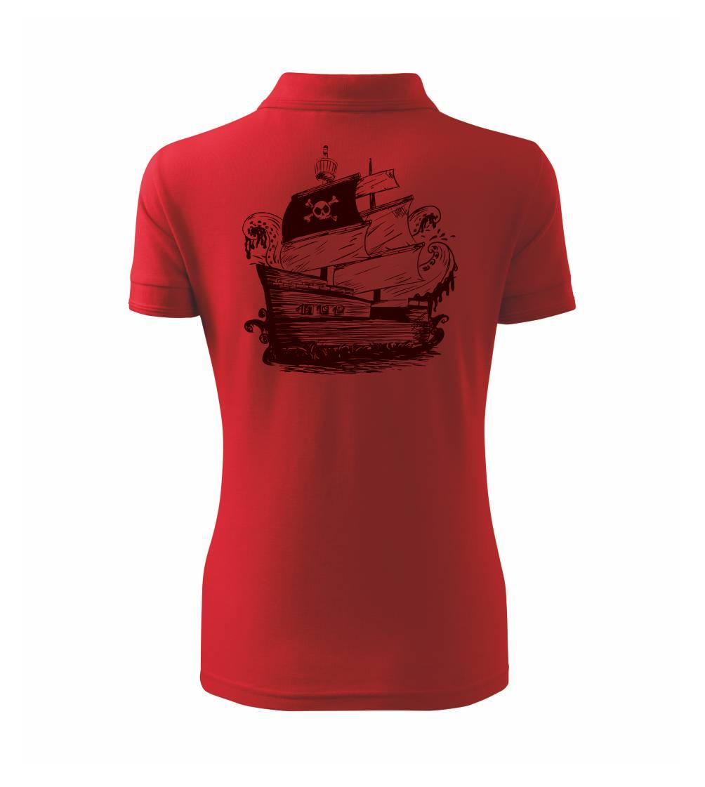 Pirátská loď maľovaná