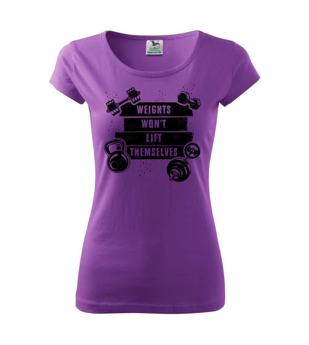 Weights wont lift themselfs