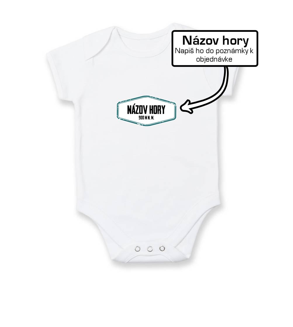 Ostatné mestá / miesta - Hora - vlastný názov - Body dojčenské s krátkym rukávom