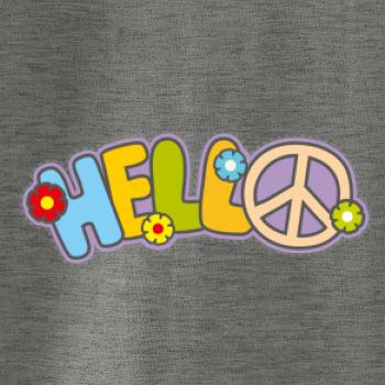 Hello hippie symbol