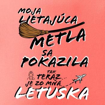 Moja lietajúca metla sa pokazila letuška