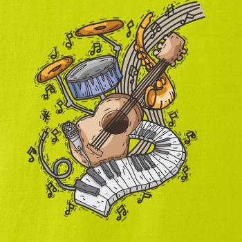 Hudobné nástroje v notách