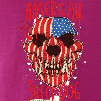 American Sheepdog - lebka