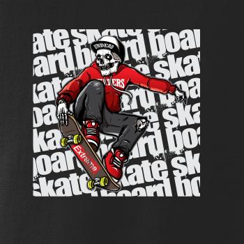 Skate red boy
