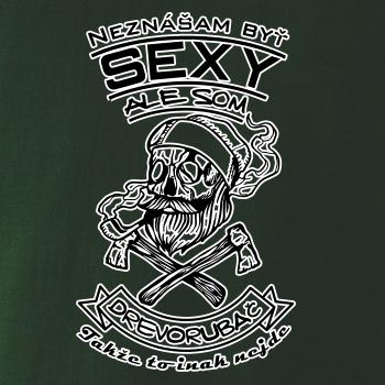 Neznášam byť sexy - drevorubač