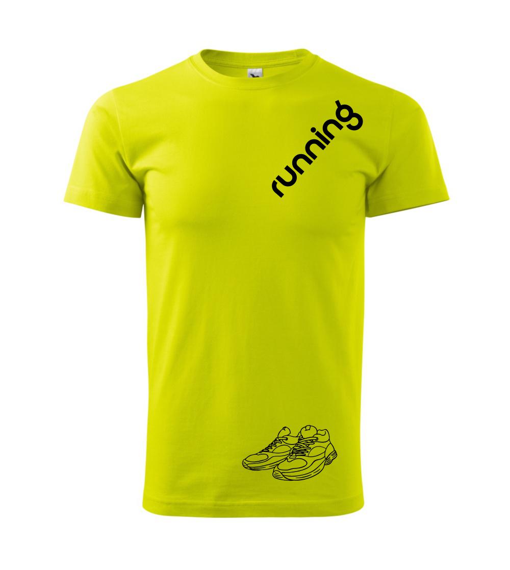 Running nápis šikmo Running nápis šikmo