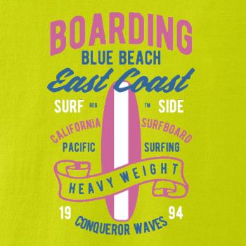 Boarding Blue Beach