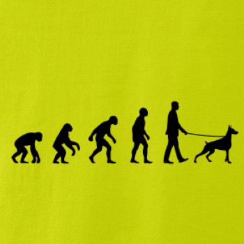 Evolúcia pes doberman (muž-žena)