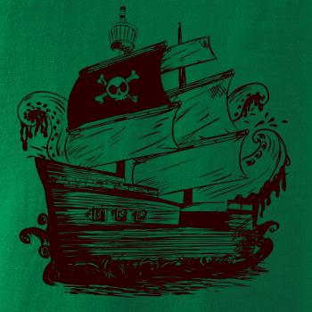 Pirátská loď maľovaná Pirátská loď maľovaná