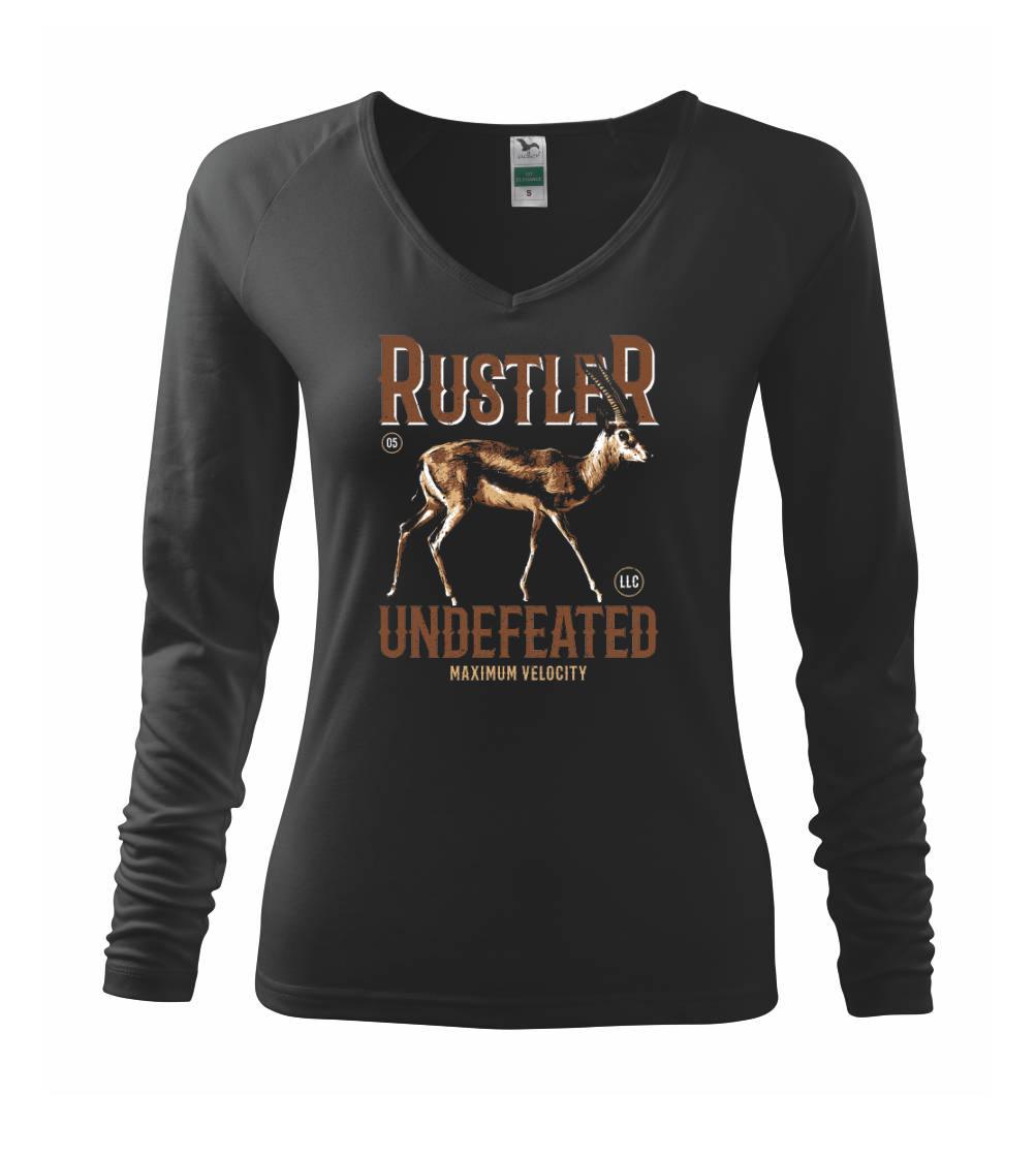 Tričká so zvieratami - Gazelle rustler - Tričko dámske Elegance