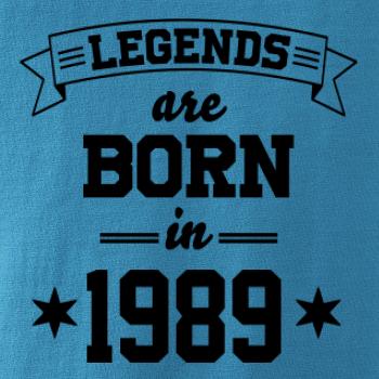 Legends are born in 1989