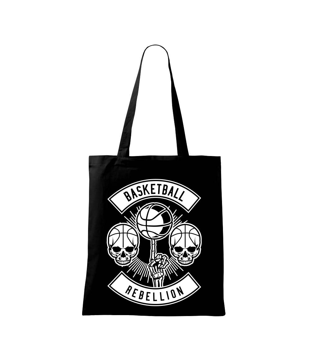 Basketbalová tričká - Basketball rebellion - Taška bavlnená