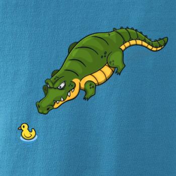 Krokodíl zelený s kačičkou