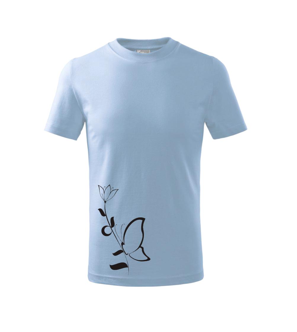 Motýľ na kytici Motýľ na kytici