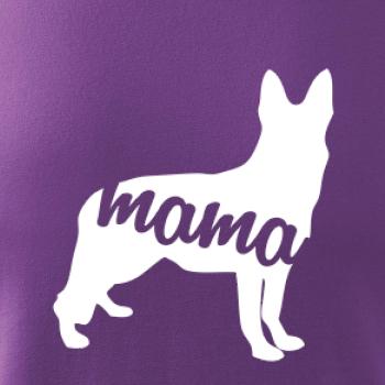 Nemecký ovčiak mama obrys