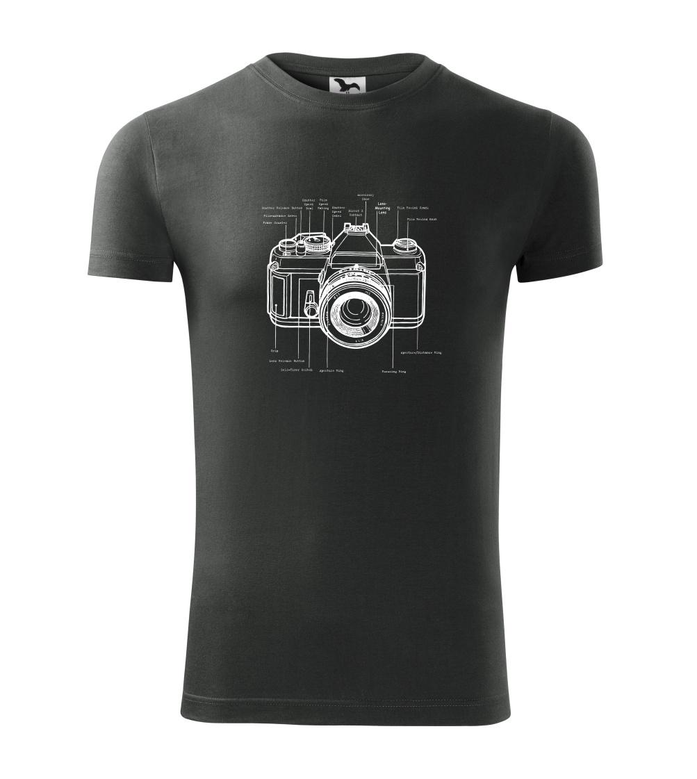 Nákres starý fotoaparát Nákres starý fotoaparát