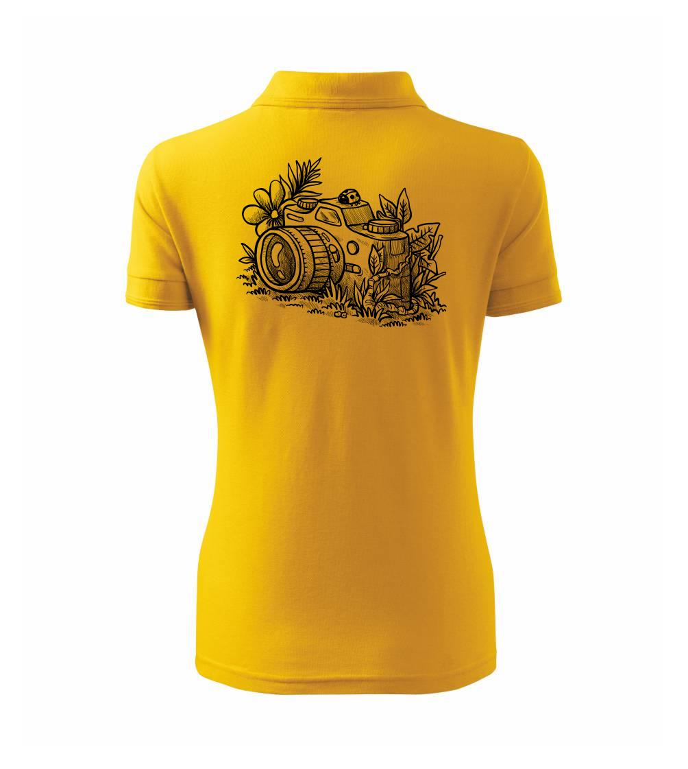 Foťák kreslený lienka Foťák kreslený lienka