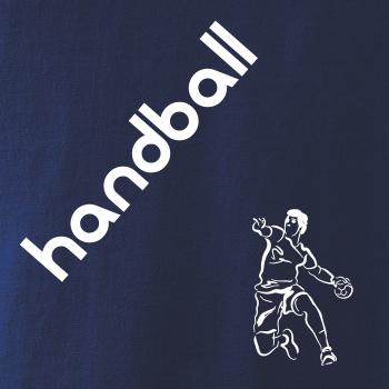 Handball nápis šikmo Handball nápis šikmo