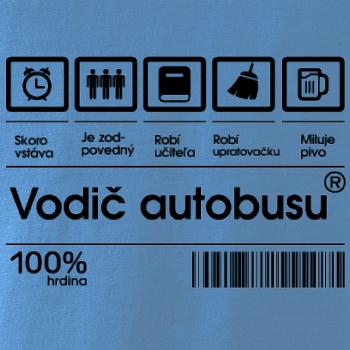 Čiarový kód - Vodič autobusu / Vodička autobusu