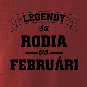 Legendy sa rodia vo februári