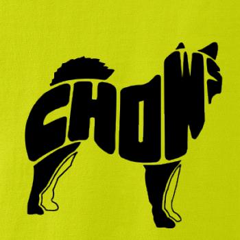 Čau Čau - nápis v tele Čau Čau - nápis v tele