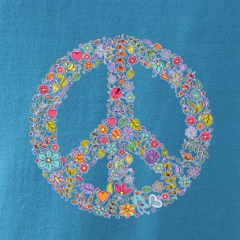 Peace symbol lístočky Peace symbol lístočky