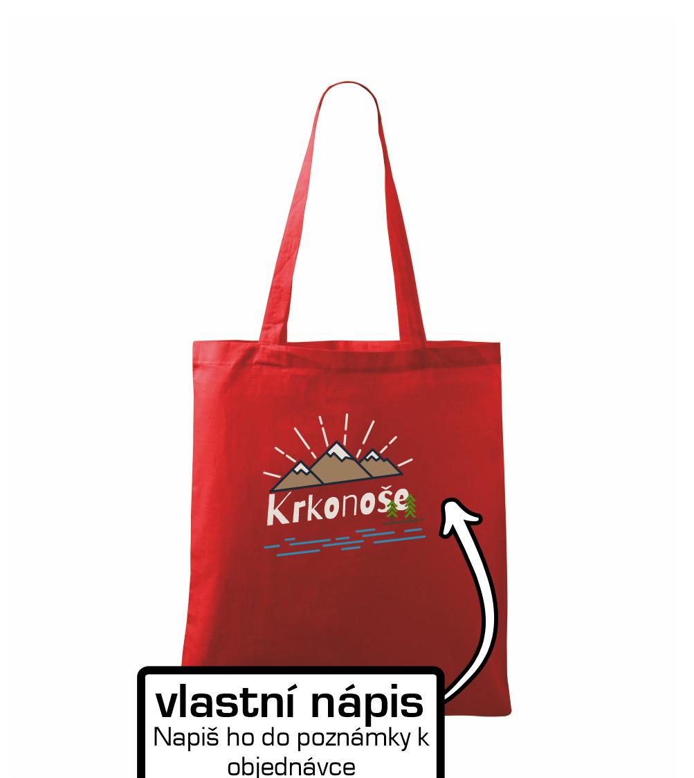Kreslené hory - vlastné nápis