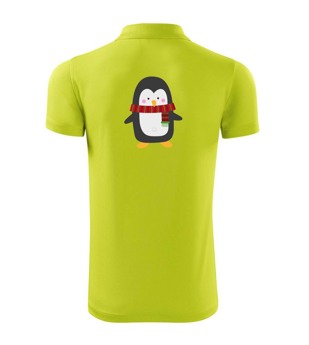 Tučniak so šálom Tučniak so šálom