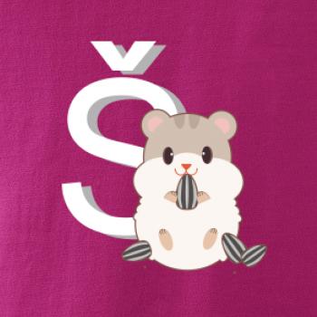 Škrečok - písmeno  