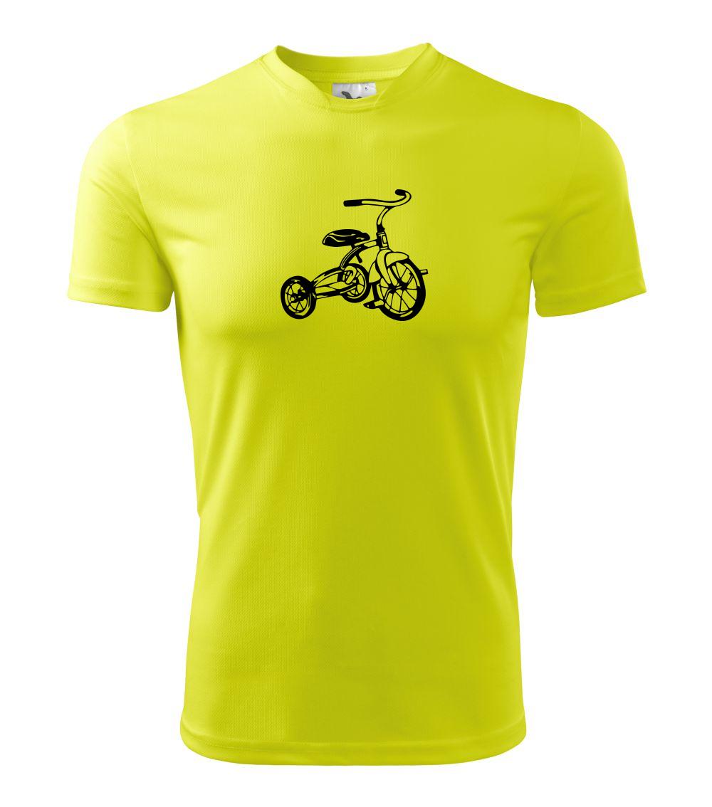 Tričko ako darček pre cyklistu - Trojkolka detská - Pánske tričko Fantasy športové