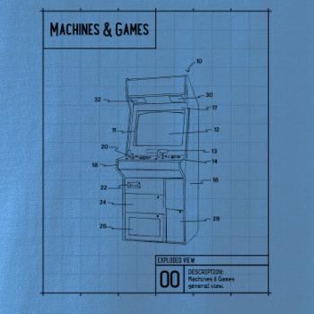 Nákres herný automat spredu