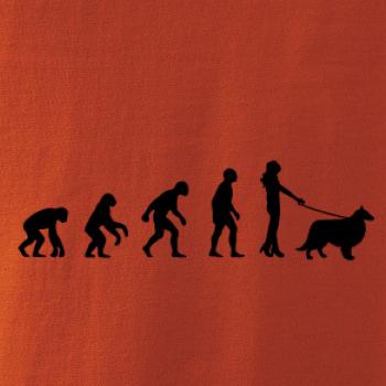 Evolúcia pes Šeltia (muž-žena)