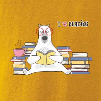I love reading medveď