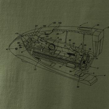 Nákres kancelárska zošívačka