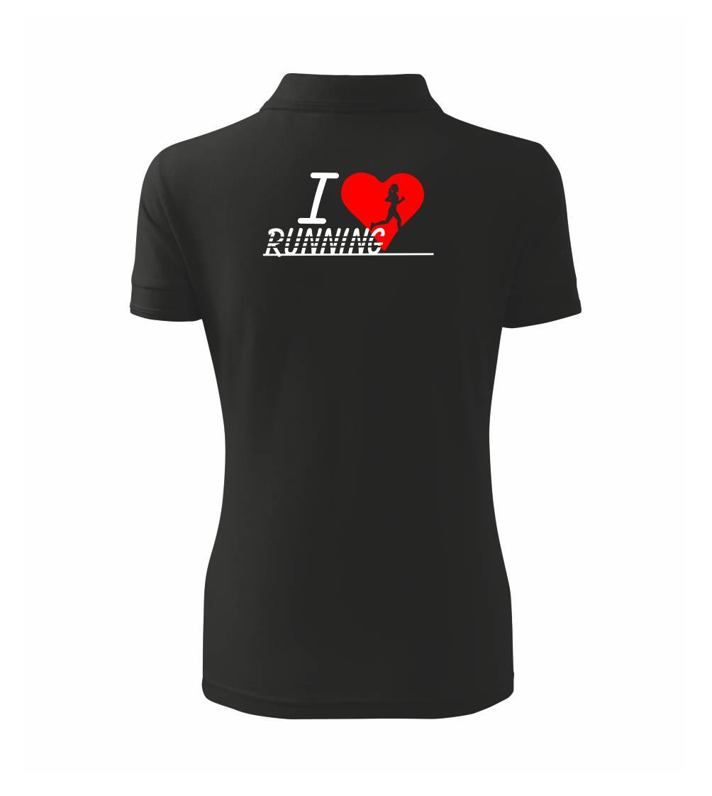 I love running dievča I love running dievča