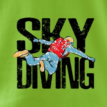 Skydiving nápis