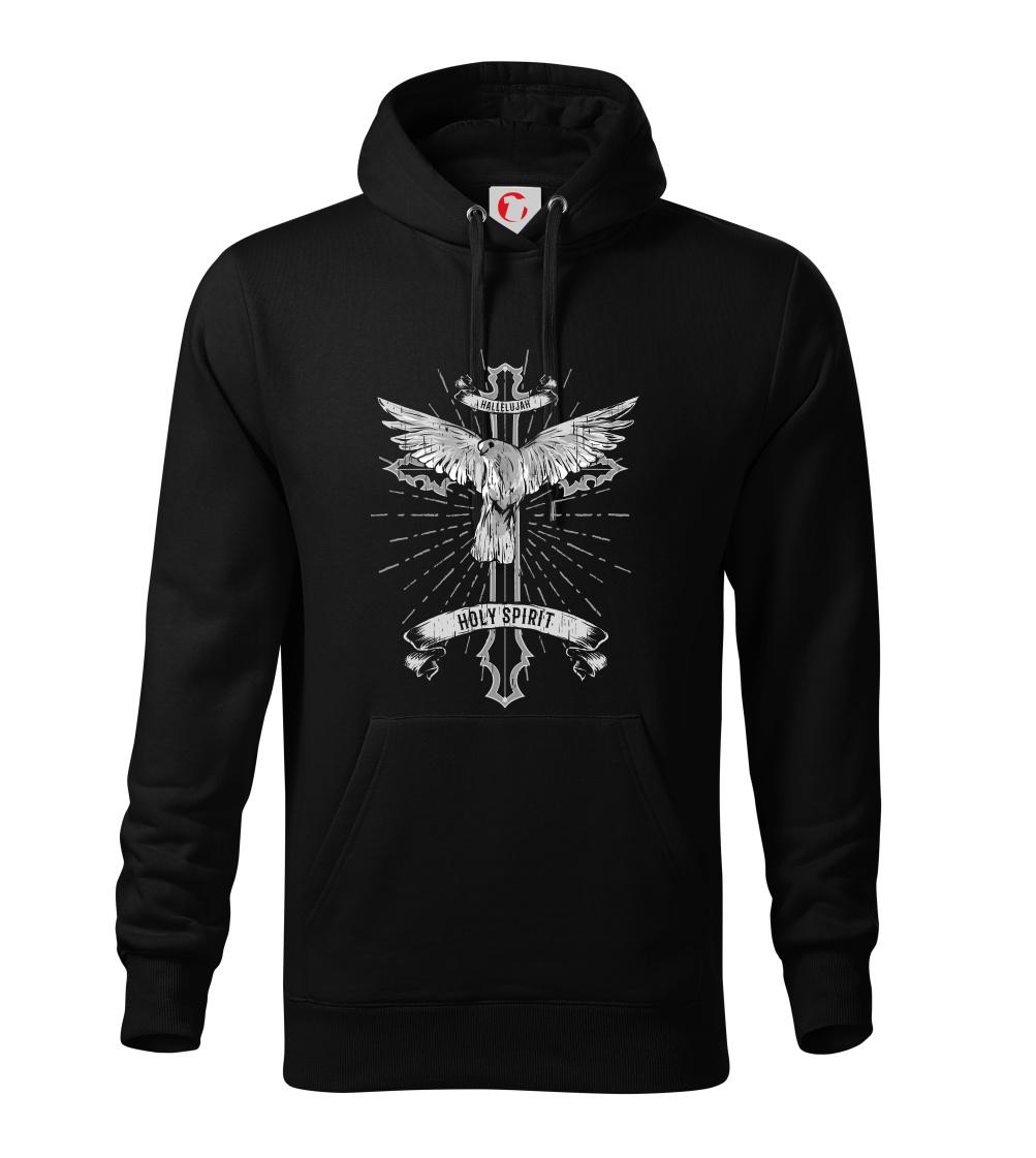 Tričká so zvieratami - Bird dovecross - Mikina pánska Cape s kapucňou