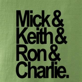 Mick Keith Ron Charlie