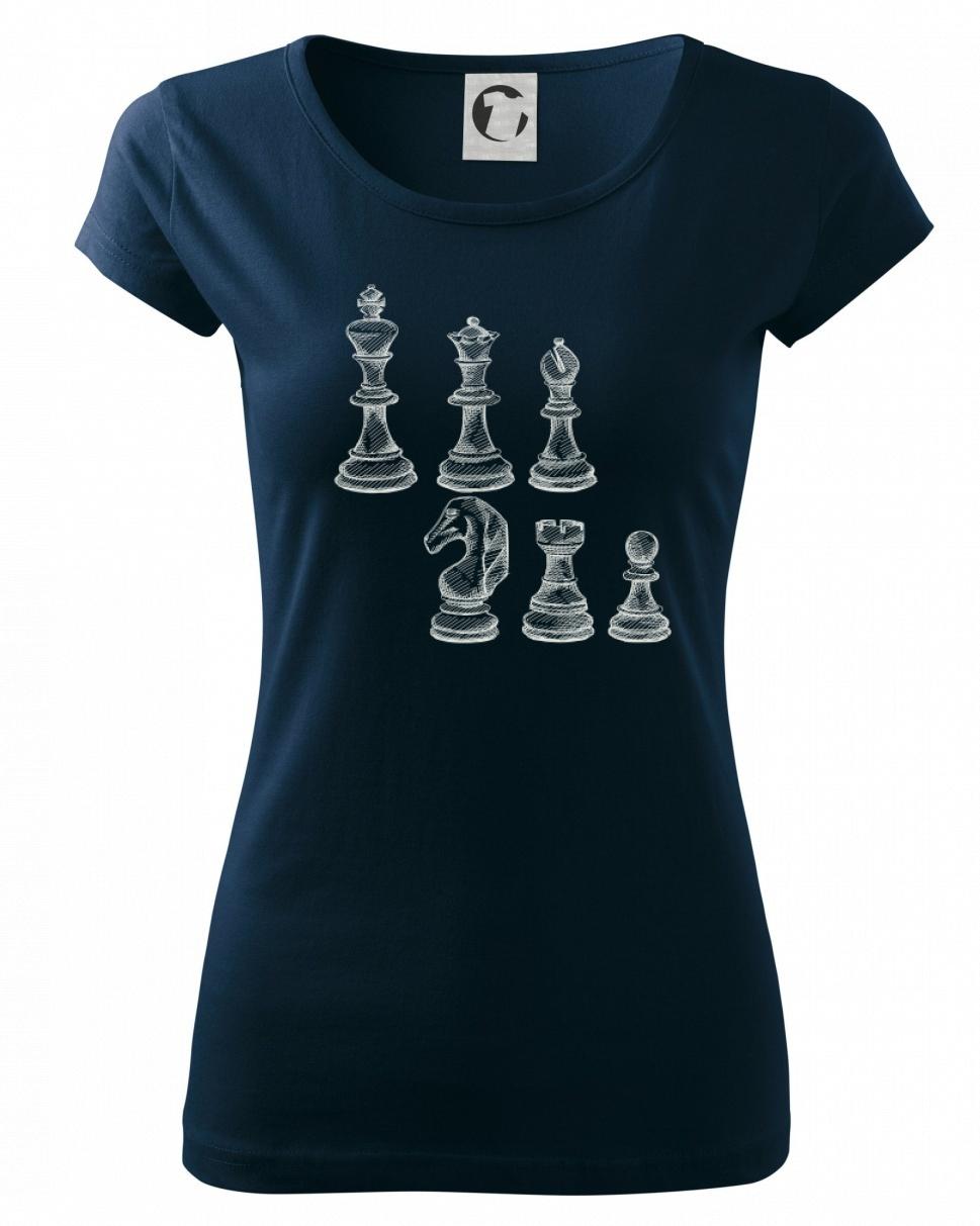 Šachové figúrky kreslené Šachové figúrky kreslené