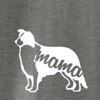 Borderská kólia mama obrys