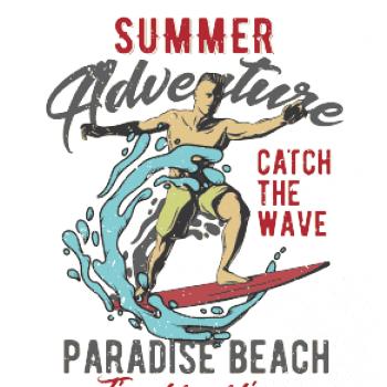 Summer adventure Catch the Wave